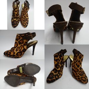 Ralph Lauren Leopard Print Heels